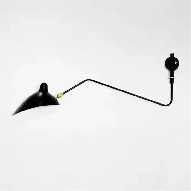 Modern home decoration single head living room Serge Mouille wall light bedroom duckbilled light dining room