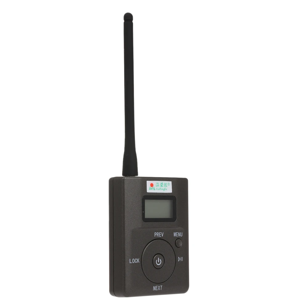 

Portable HanRongDa HDR-831 Stereo Digital FM Transmitter Mini FM Radio Station Broadcast w/ Mic TF Card Slot 500m Audio Launch