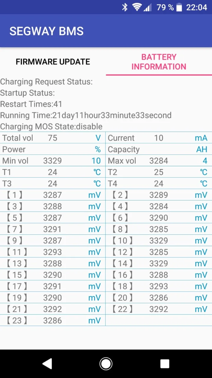 23S 3 2 V Lifepo4 для Segway BMS Защитная плата Bluetooth 4 0 smart APP Balance 73 6 батареи электрические