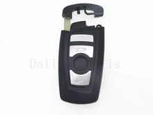 AUTEWODE Replacment Car Remote Key Shell fit for BMW New 5 7 Series with key blade