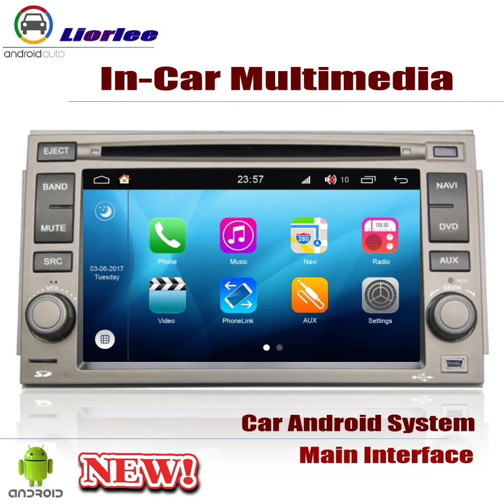 Sale Auto DVD Player GPS Navigation For Hyundai Azera 2006~2011 Car Android Multimedia System HD Screen Radio Stereo Head Unit 1