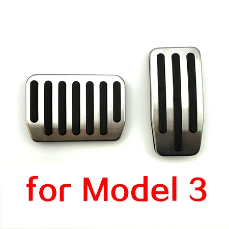 Carmonsons for Tesla Model X Model S Model 3 Metal Gas Fuel Brake Pedal