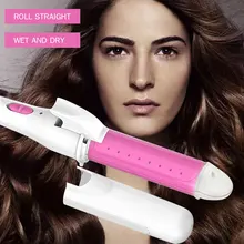 Салон по уходу за волосами выпрямление гребень 2в1 2 цвета на плоской подошве основной красоты моды