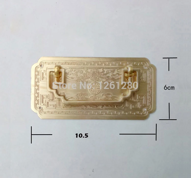 Китайский античный Простой ящик ручка мебельная фурнитура для шкафа Шкаф Обуви дверные ручки шкаф конус тянуть