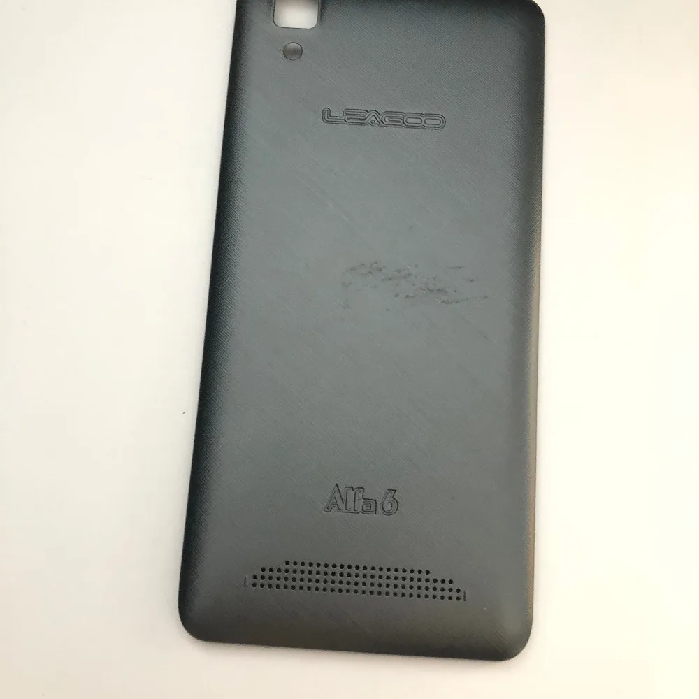 Б/у задняя крышка для смартфона Leagoo Alfa 6 MTK6582 Quad Core 4 5 дюйма HD 854x480|Корпусы и рамки