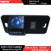 Fuwayda Sony CCD чип заднего вида обратный резервный Парковка камера для BMW 1/3/5/6 /7 серии X5 X6 E46 E53 E70 E71 E39 E60N E61N