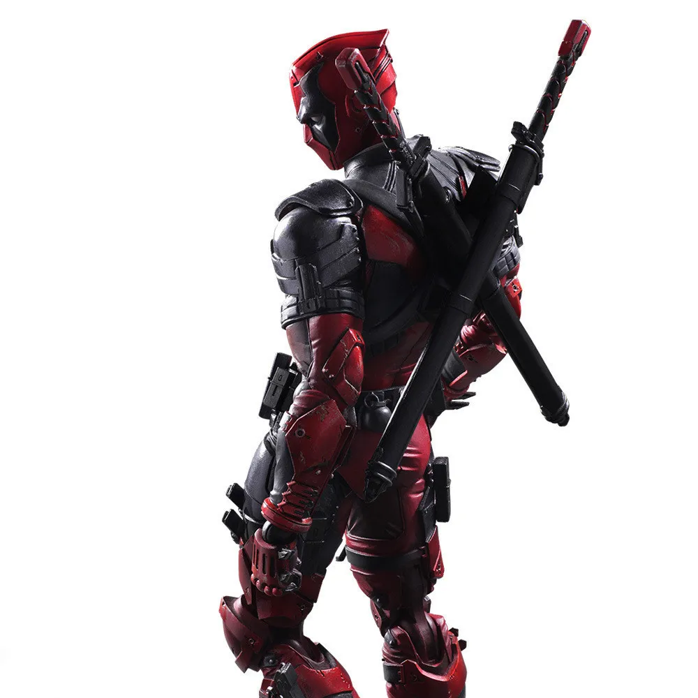 Фигурка Дэдпула X Men MEN Play Arts Kai Дэдпул Уэйд Уинстон Вилсон играть арт Ай ПВХ