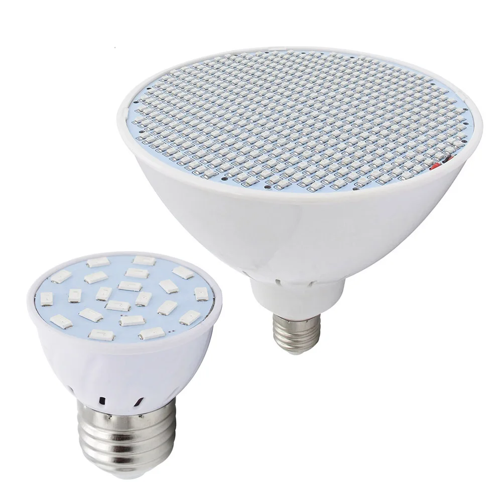 Светодиодная лампа полного спектра для выращивания растений E27 85 265 в SMD 21 500LED s 5 Вт