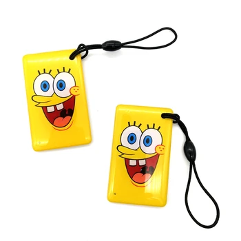 

1Pcs T5577 Copy Rewritable Writable Rewrite keyfobs RFID Tag Key Ring Card 125KHZ Proximity Token Badge Duplicate