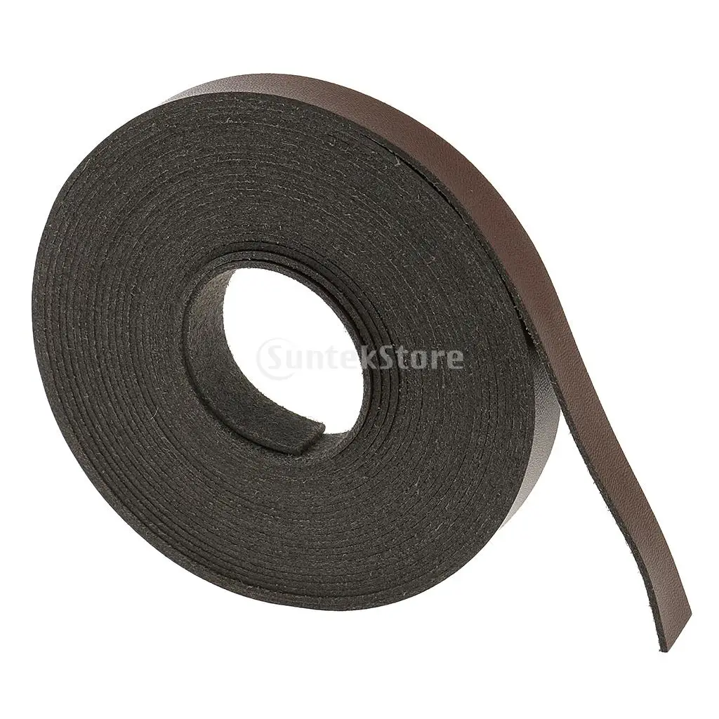 5 Meters Long DIY Crafts Leather Strap Strip 15mm Wide for Leather Crafts Accessories