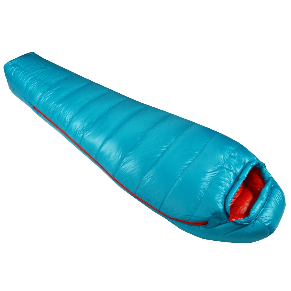 Winter Sleeping Bag Duck Down Filled 400g 600g 800g 1000g Ultralight Tent Sleeping Bag For Outdoor Camping Kiking Backpacking