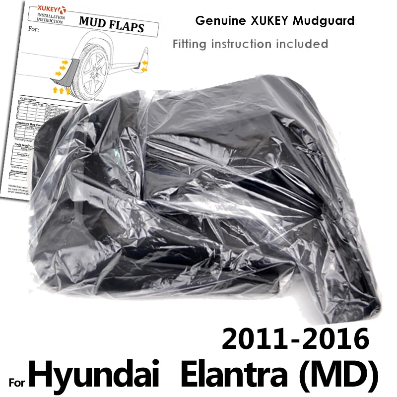 Genuine Xukey Splash Guards Mudguards Mud Flaps For Hyundai Accent 2011-2016