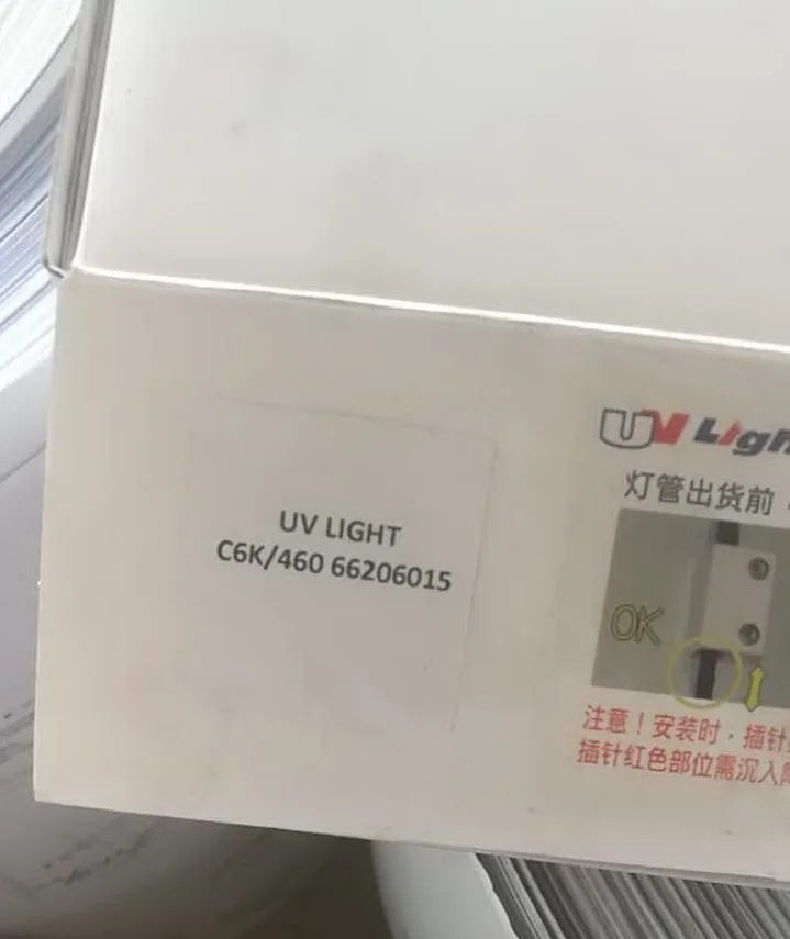 

C6K/460 , 66206015 UV LIGHT UV lamp