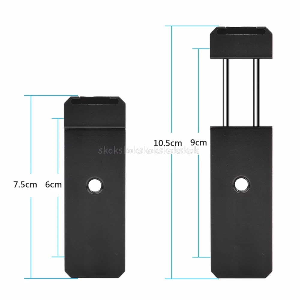 Phone Holder Tripod Clip Cold Shoe 1/4\