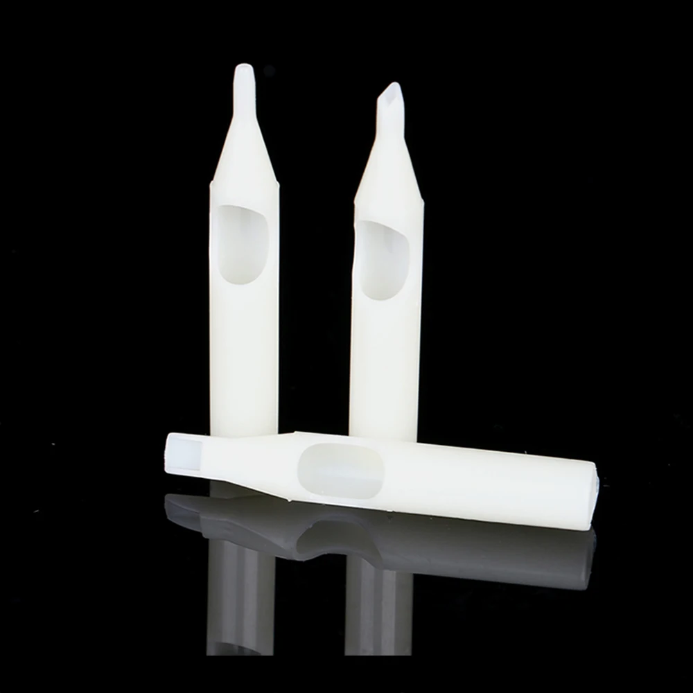 10/20/50pcs Plastic Tattoo Nozzle Tips Set Machine Accessories