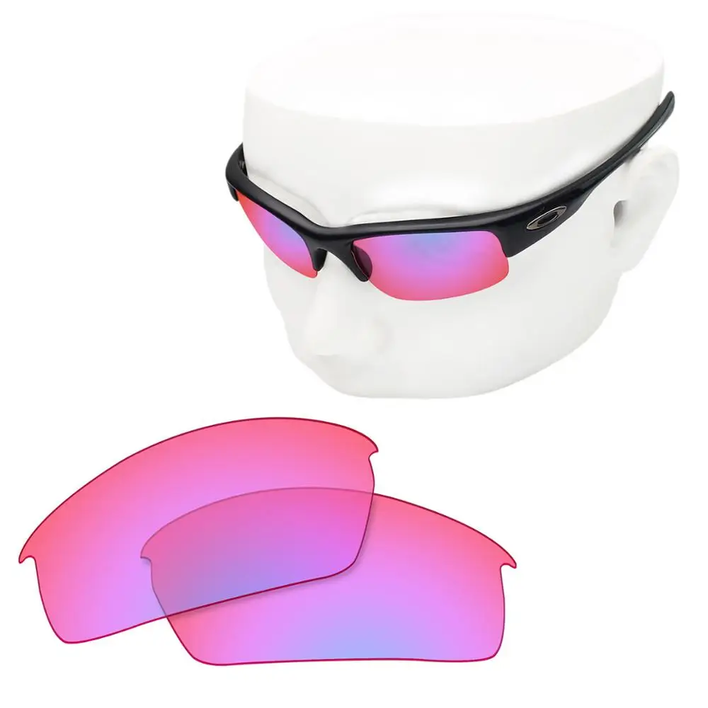 

OOWLIT Polarized Replacement Lenses of Cobalt Pink for-Oakley Bottlecap Sunglasses