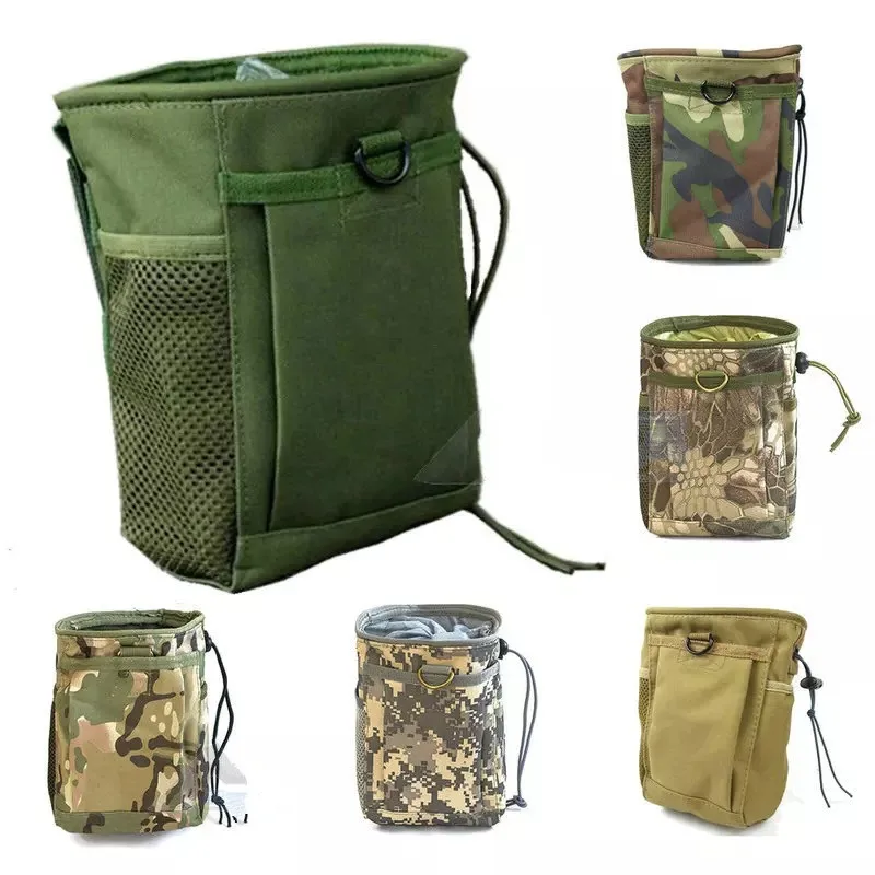 Portable wedigout Camo Finds Pouch Metal Detector Accessory Portable Treasure Holder Waist Bag