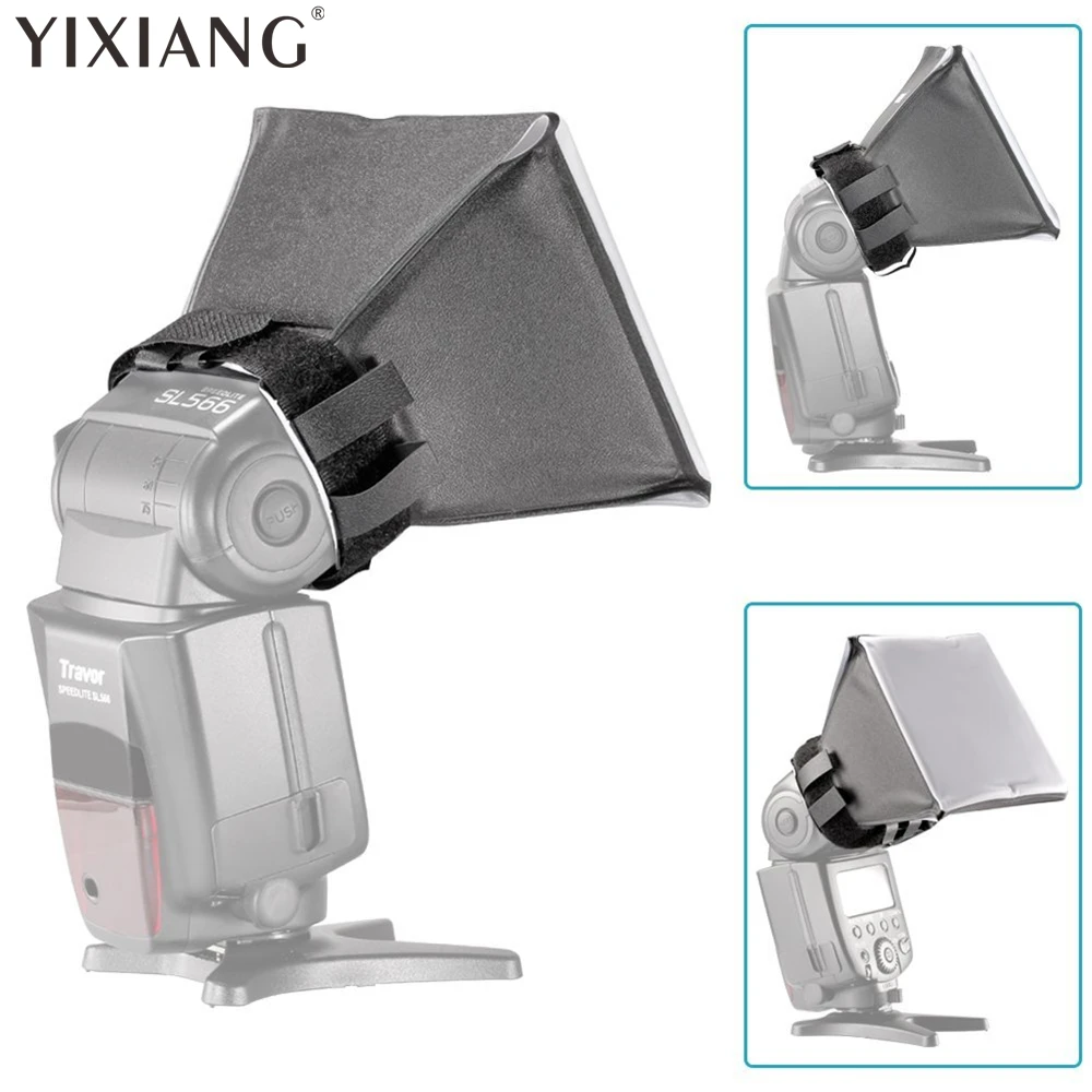 YIXIANG NEW! Universal Portable Flash Diffuser for Canon Nikon Sony