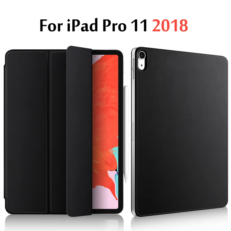 Чехол книжка для iPad Pro 11 2018 Магнитный ультра тонкий чехол смарт телефона