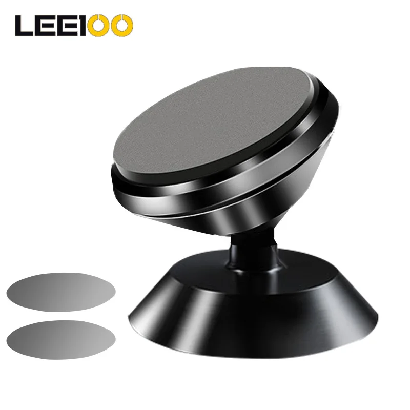 

1PC Universal Smartphone Car GPS Bracket 360 Degree Rotation Magnetic Stand Dashboard Mount Metal Phone Holder Car Styling Tools