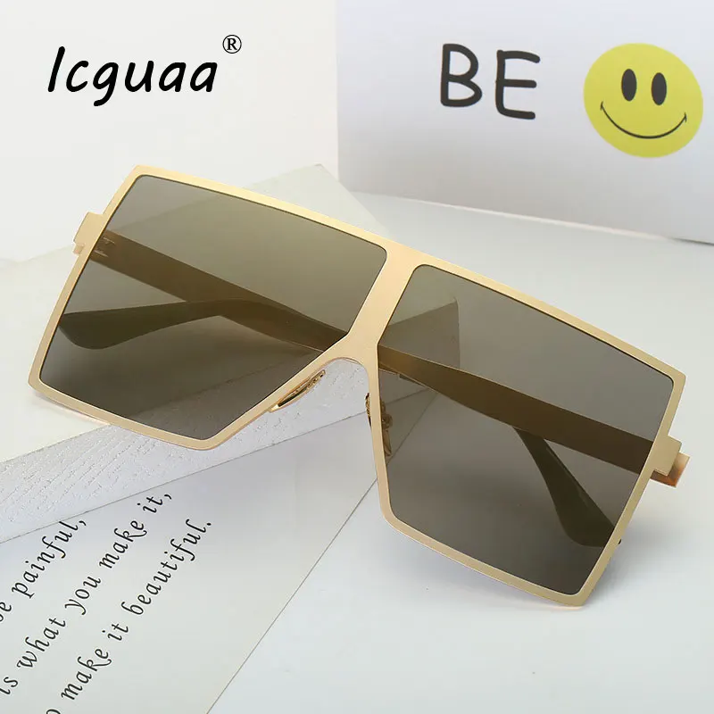 

Fashion Oversize Sunglasses Women Square Sunglasses Sun Glasses Men Vintage Shade Sunglasses women goggles mens glasses UV400
