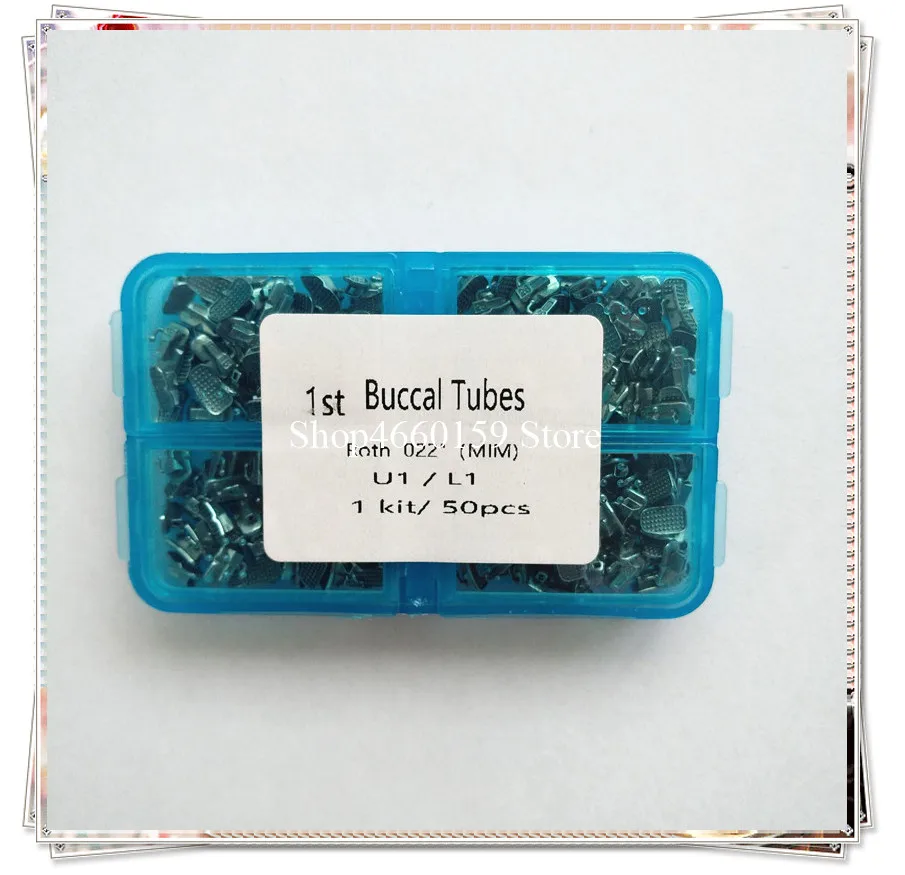 

Dental Buccal Tube for 1st Molar Bondable Single tube Orthodontic Buccal tube