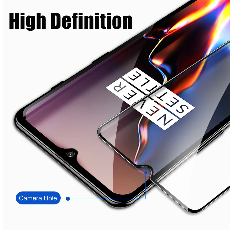 Закаленное стекло Flim для Oneplus 7 Pro 1+ 7 против царапин 2.5D Взрывозащищенная Защита экрана для Oneplus 6 6T 1+ 6
