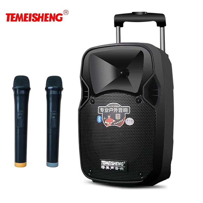 wireless mike with speaker