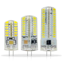 Lampada LED G4 Lamp 220V 1W 3W DC 12V G4 LED bulb SMD3014 2835 24 48 64 104L Replace 10w 30w Halogen Light 360 Beam Angle