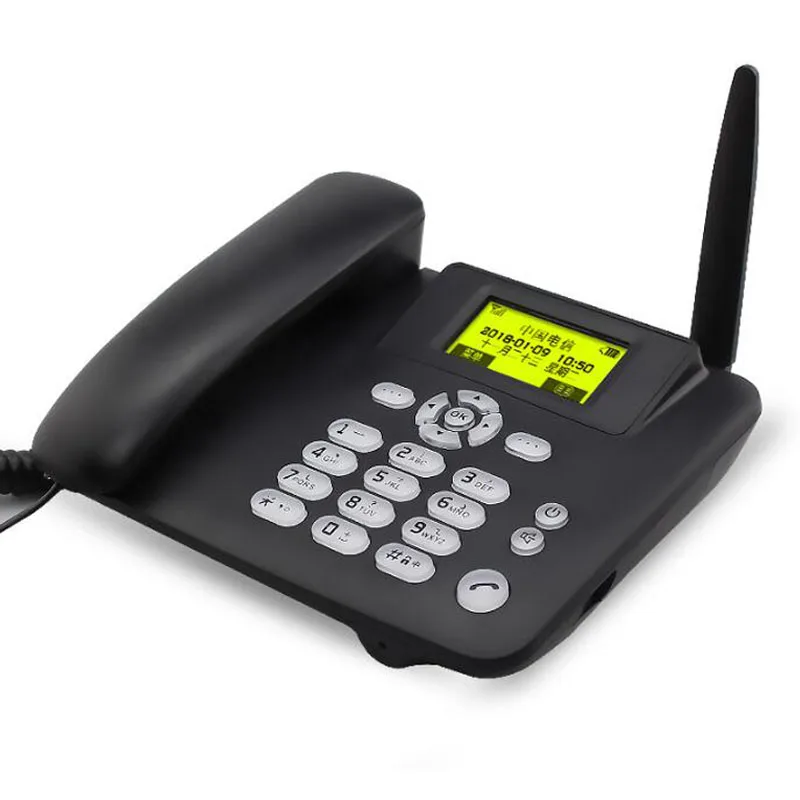 GSM 900-1800 ГГц Беспроводная sim-карта стационарный телефон многофункциональный стационарный радиотелефон для офиса, дома, бизнеса