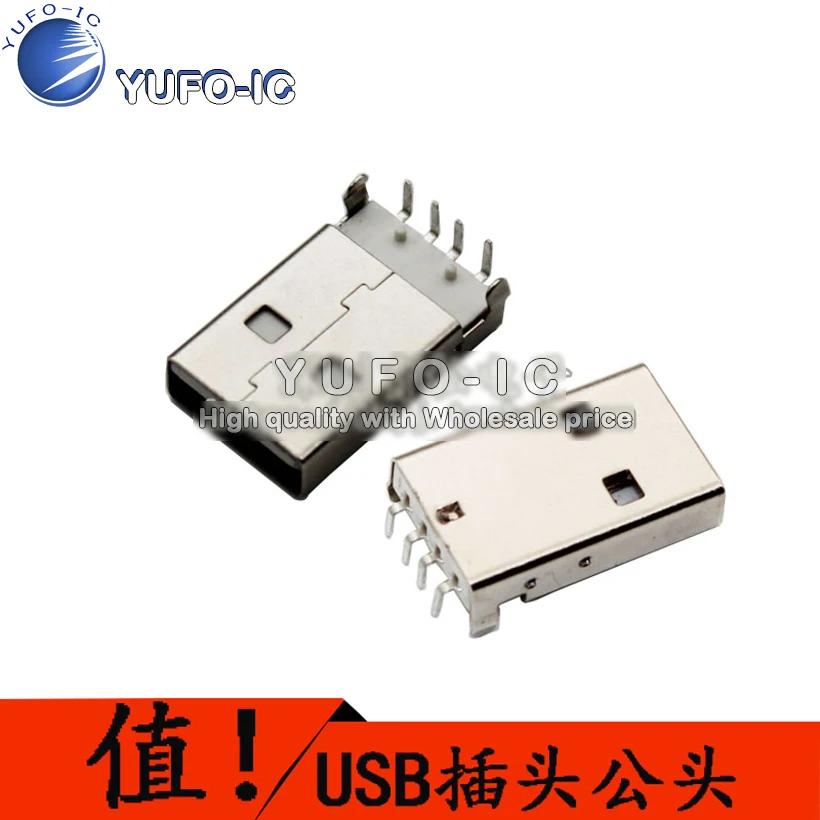 USB USB2.0/DIY коммутационный патч/сварочный провод/проводка/вилка пластины 90 градусов