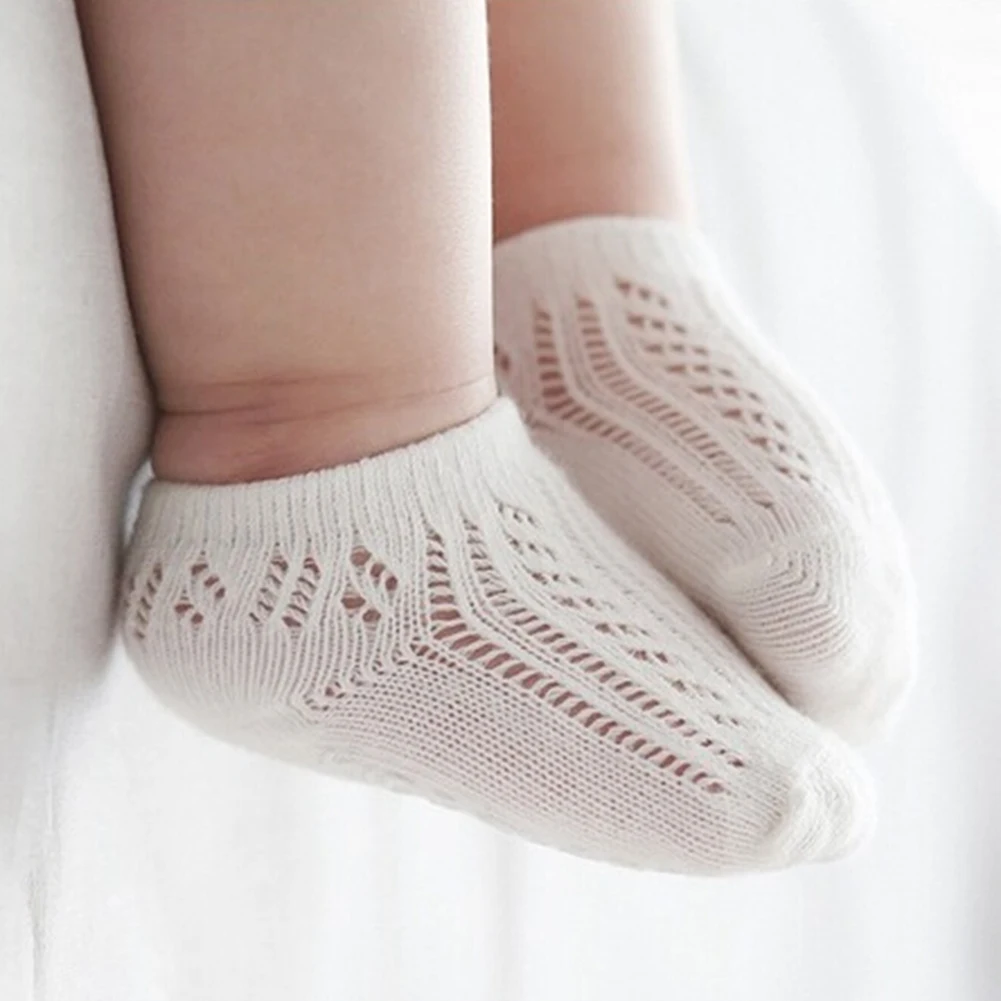 Spring Summer Mesh Baby Socks For New Born Unisex Kid Children Infant