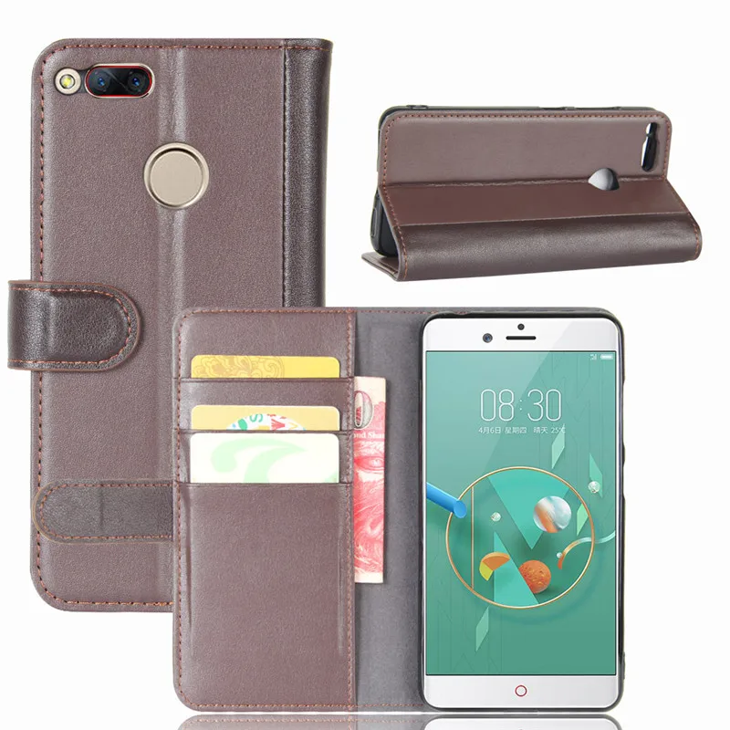 For ZTE Nubia Z17 Mini Case Nubia Z17 Mini Cover Original Wallet Genuine Leather Flip Case For ZTE Nubia Z17 Mini Phone Case Bag (16)