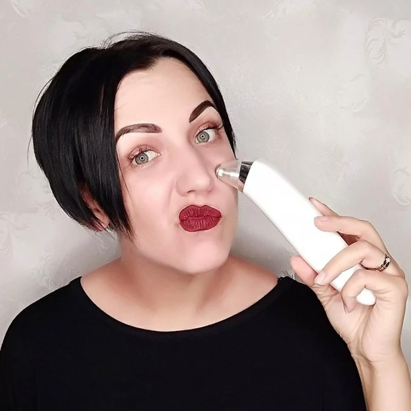 

2018 Diamond Dermabrasion Removal Scar Acne Pore Peeling Facial Skin rechargeable Blackhead Vacuum Cleaner Suction