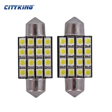 Гирлянда 31 мм 36 мм 39 мм 41 мм 16SMD 3528 1210 светодиодная гирлянда светодиодный купол свет SMD 3528 автомобильная лампа свет