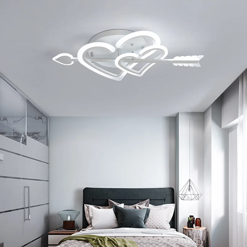 Современные светодиодные потолочные лампы Love Design для гостиной спальни столовых