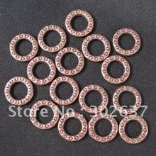 1200 шт под состаренную Медь Резные круглые звенья A1243C