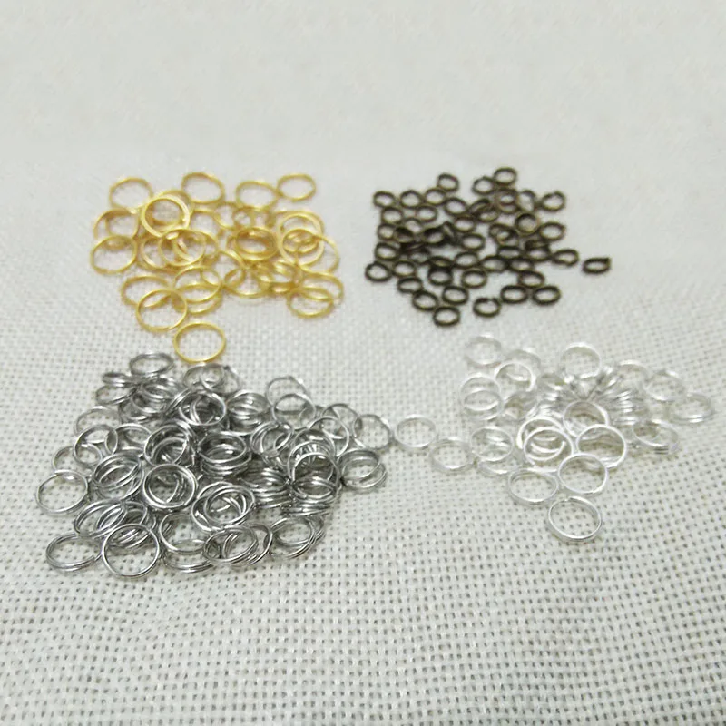 

Jump Rings Double Loop cell lanyard connector Findings necklace clasp Dangle Decorations DIY Jewelry Making kit supplier clasp