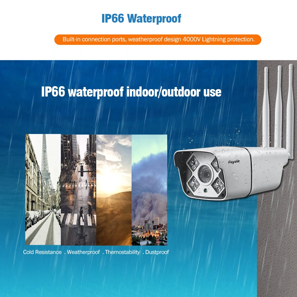 IP камера видеонаблюдения с поддержкой LTE 4G 1080P IP66|Камеры видеонаблюдения| |