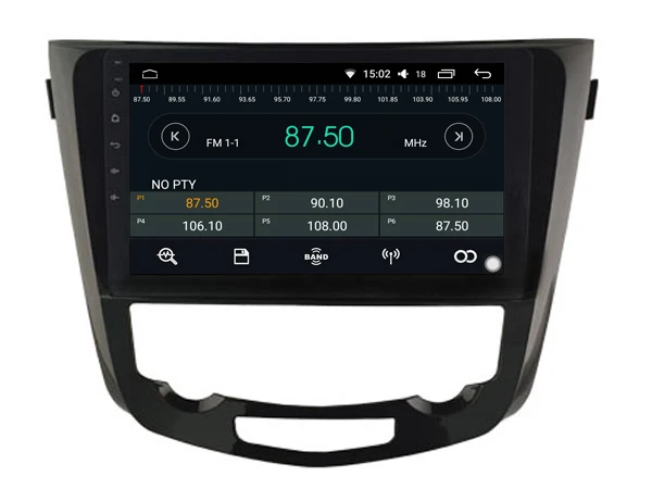 Cheap For Nissan X-Trail 2014 8-core radio Android 8.0 car gps multimedia 64GB rom+IPS screen+CARPLAY+TDA7851 Amplifer+4 Car Launcher 3