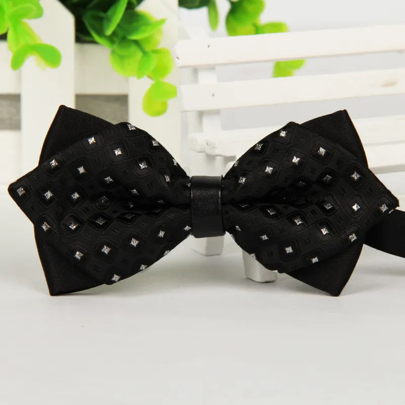 Простой мужской костюм галстук-бабочка для жениха, Свадебная вечеринка, Мужская официальная одежда, деловой галстук-бабочка, аксессуары для одежды