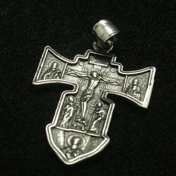 

Unisex 316L Stainless Steel Newest Jesus Christ Cross Archangel Pendant
