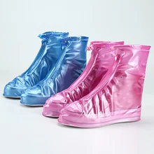 1 пара непромокаемых ботинок; водонепроницаемые Нескользящие непромокаемые сапоги из ПВХ для женщин и мужчин; Прямая поставка