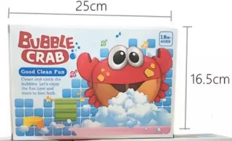 New Arrival Bubble Crabs& frog Whale Baby Bath Toy Funny Bubble Maker Pool Swimming Bathtub Soap Machine Toys for Children Kids 12