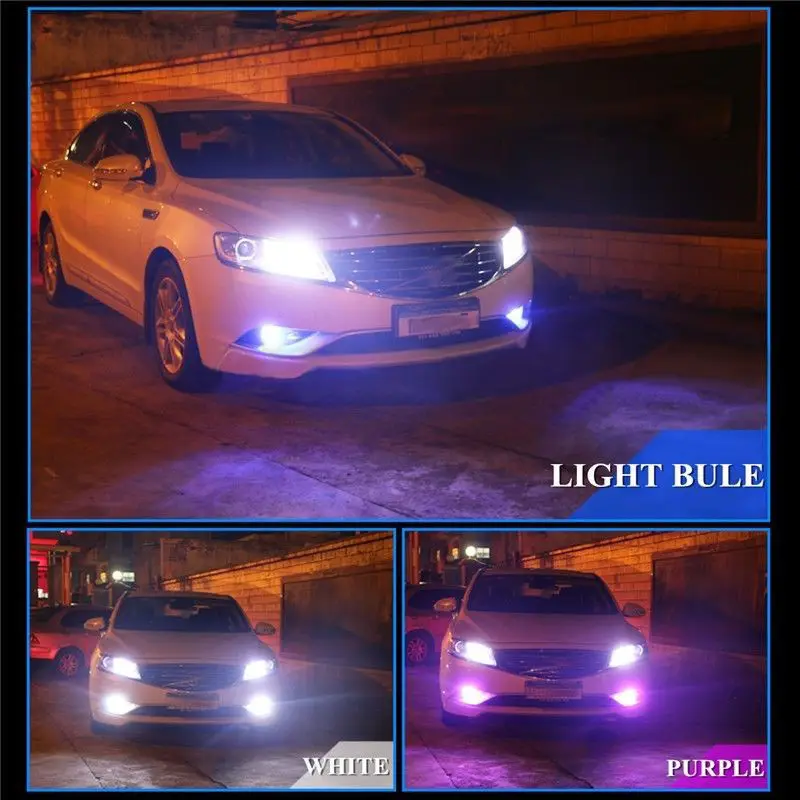 2x9050 5050 LED 27 SMD RGB Автомобильная фара лампа для противотуманной фары + пульт