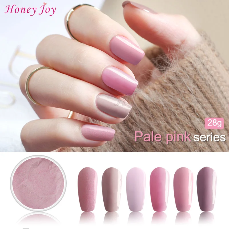 Very Fine 28g/Box Pink Dip Powder Nails Dipping Nails Get Stronger ...