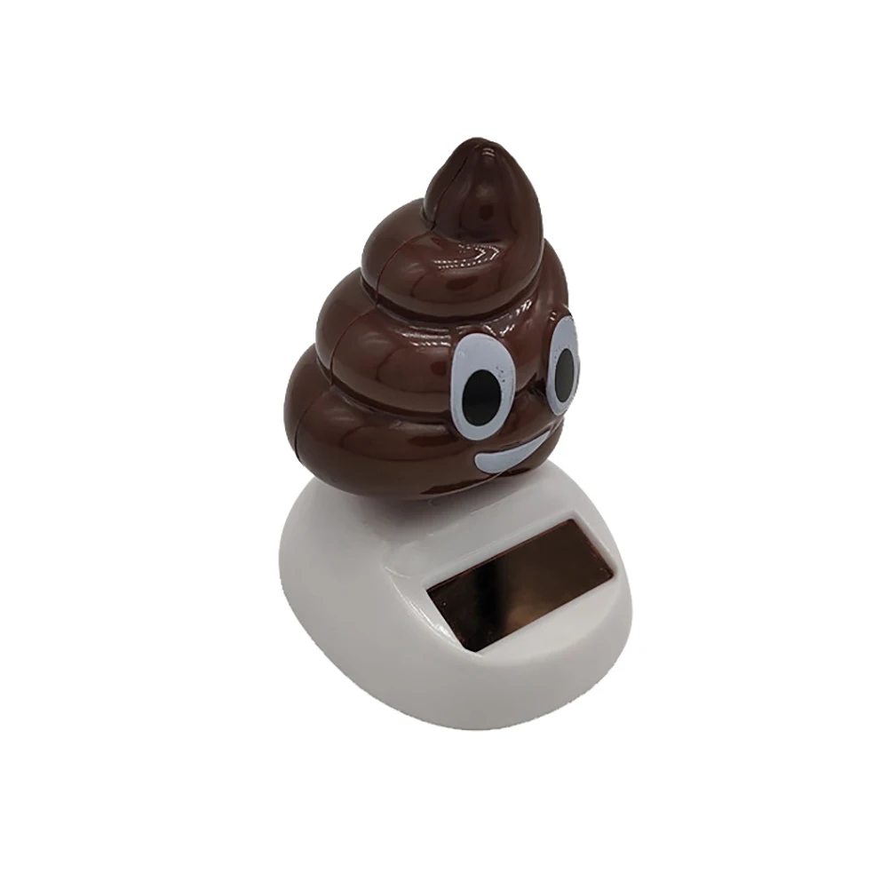 Забавные солнечные качели танцы Poo игрушка домашний автомобиль украшение подарки