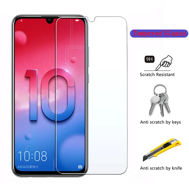 Закаленное стекло для huawei Honor 10 lite защитное стекло пленка для Honor 9 lite защитная пленка glas 10 lite 9 lite СВЕТ