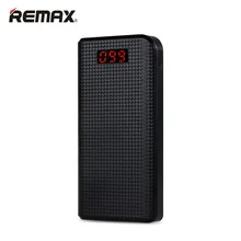 Remax Original 2USB LED 30000mAh Power Bank Portable External Battery Pack PowerBank 30000mAh Charger Backup For iPhone Samsung