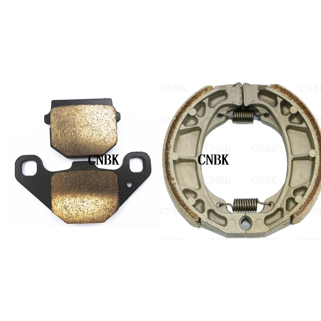 

Brake Pads Drum Shoe Set fit CPI Mars 50 2001 - 2002 (Scooter) GILERA Stalker 50 2003 - 2011 Front Rear Scooter